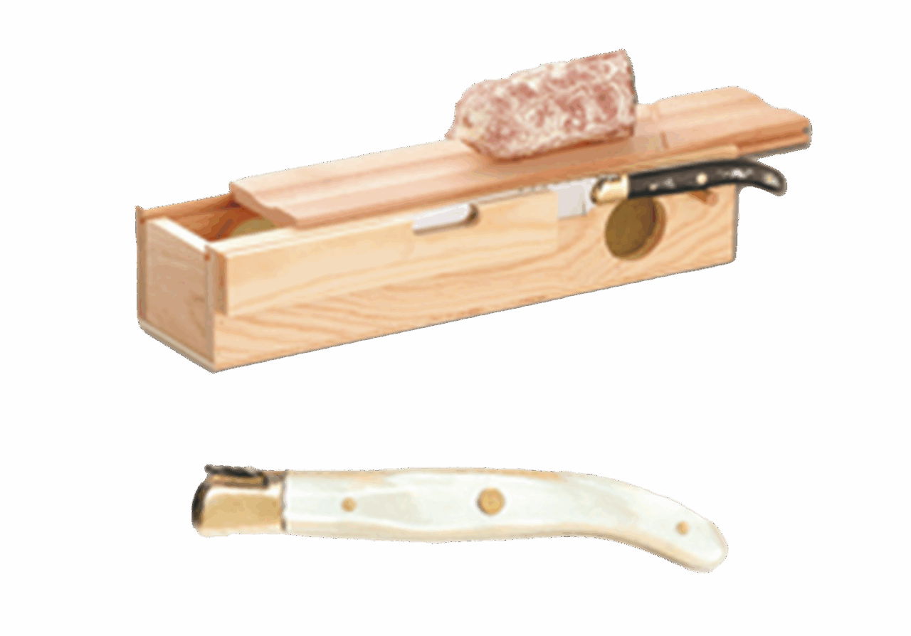 Boîte à saucisson - Coffret Laguiole