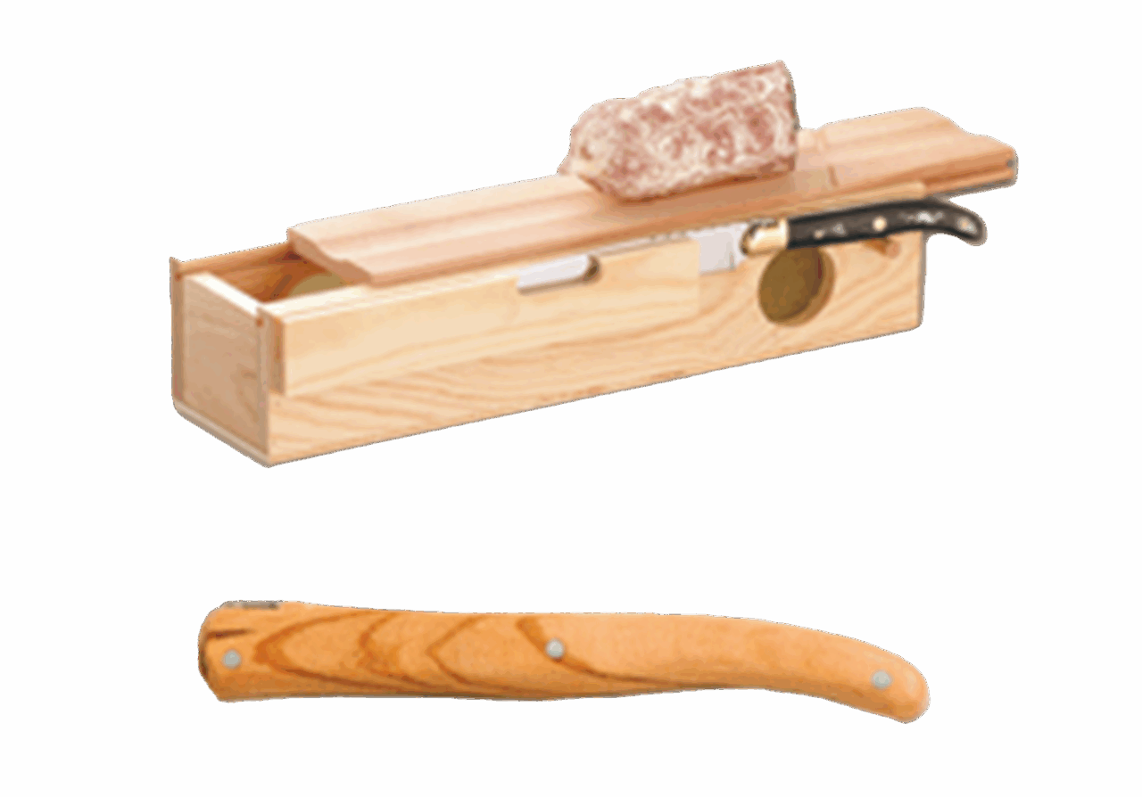 Boîte à saucisson - Coffret Laguiole