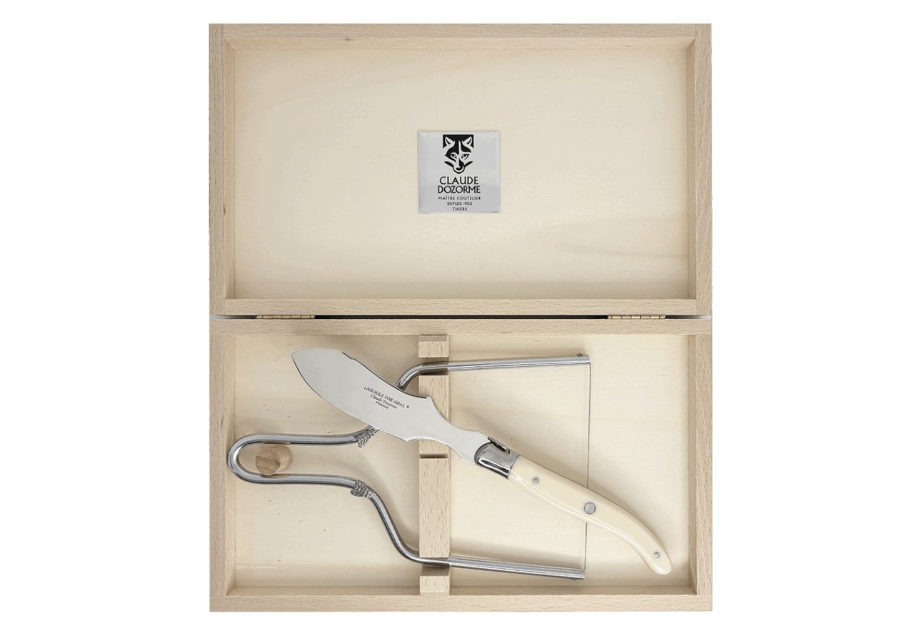 Service à foie gras - Coffret Laguiole 2 pièces