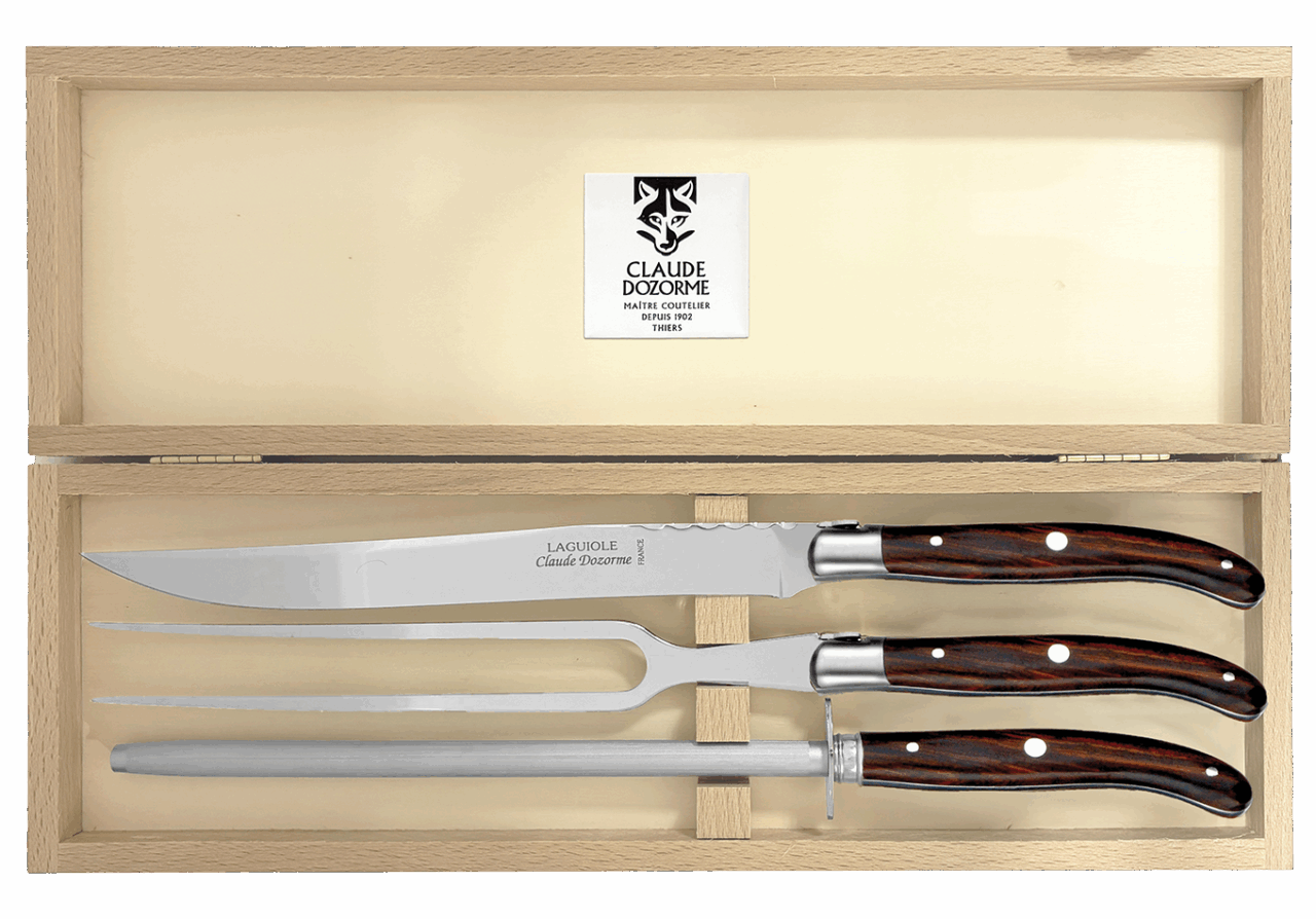Service à découper - Coffret Laguiole 3 pièces