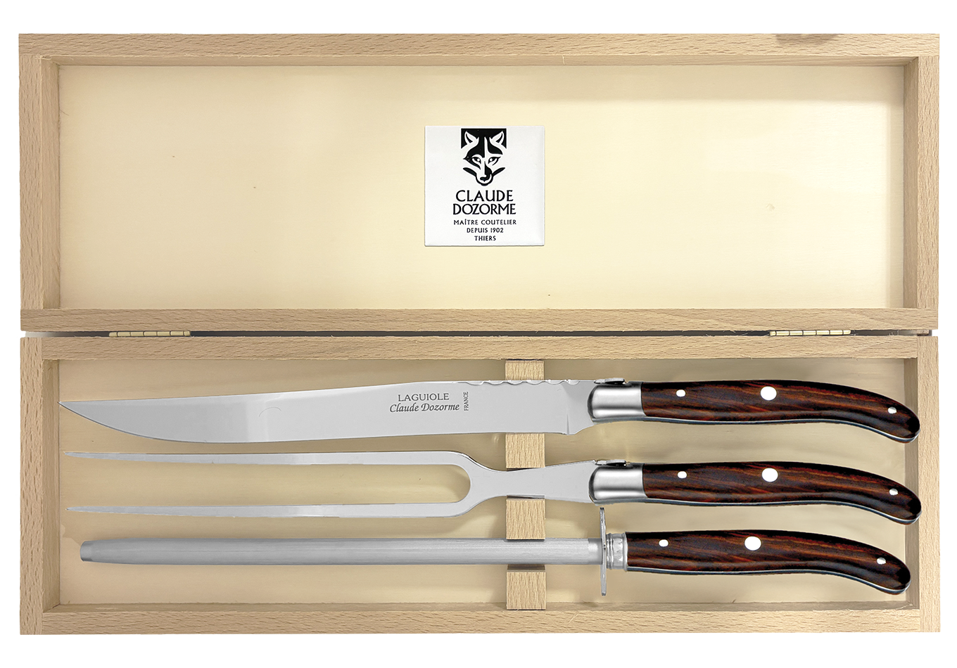 Tartineur - Coffret Laguiole 3 pièces