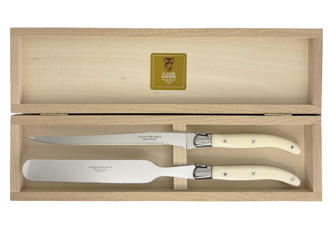 Service à découper - Coffret Laguiole 2 pièces