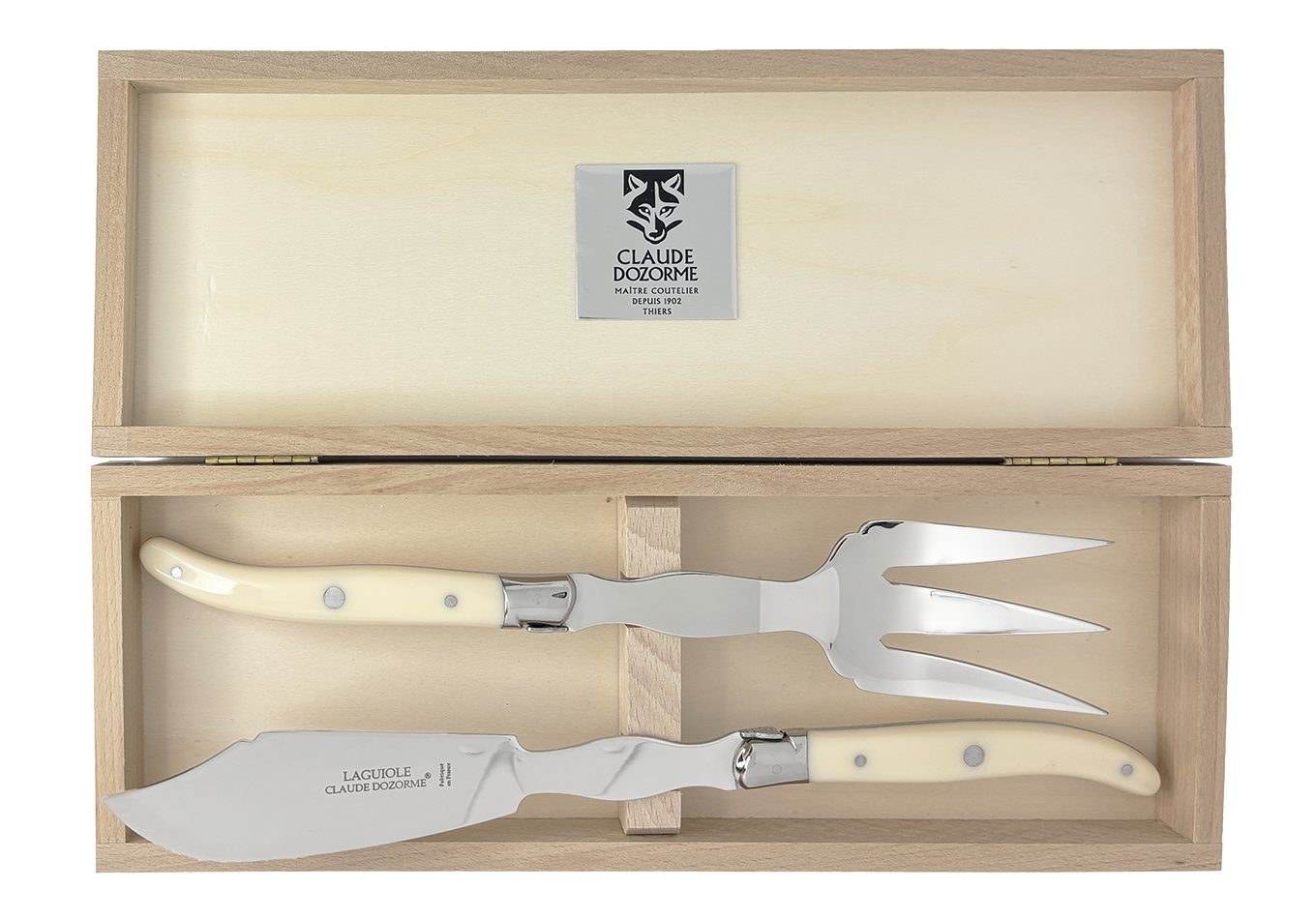 Découper XXL - Coffret Laguiole 2 pièces