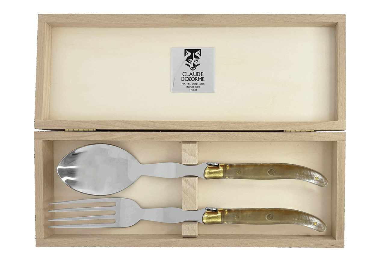 Service à servir - Coffret Laguiole 2 pièces