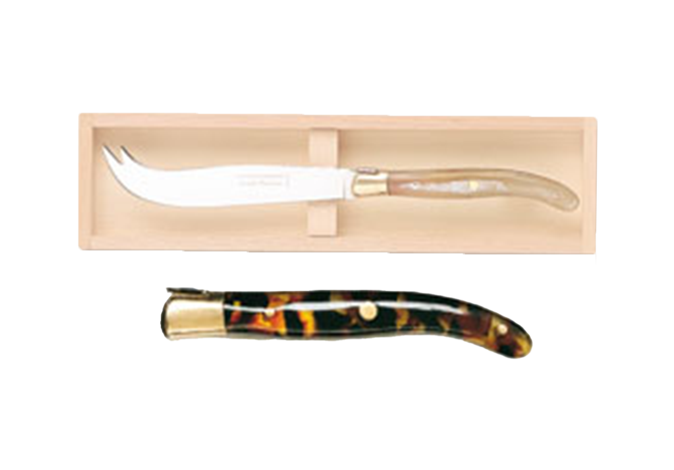 Service à découper - Couteau à fromage Laguiole