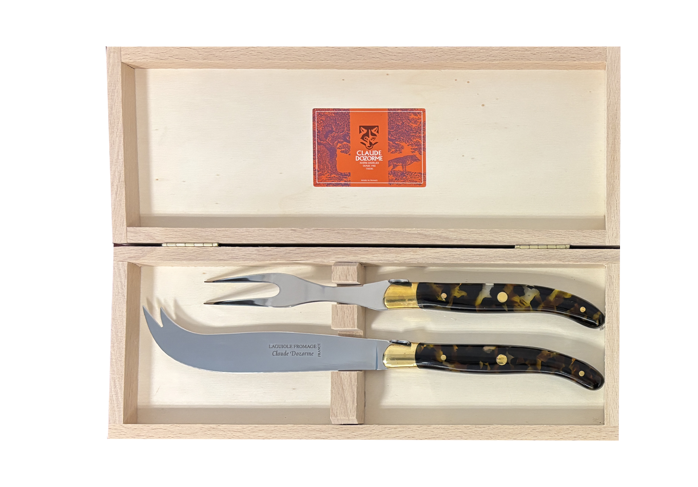Tartineur - Set à fromage Laguiole 2 pièces