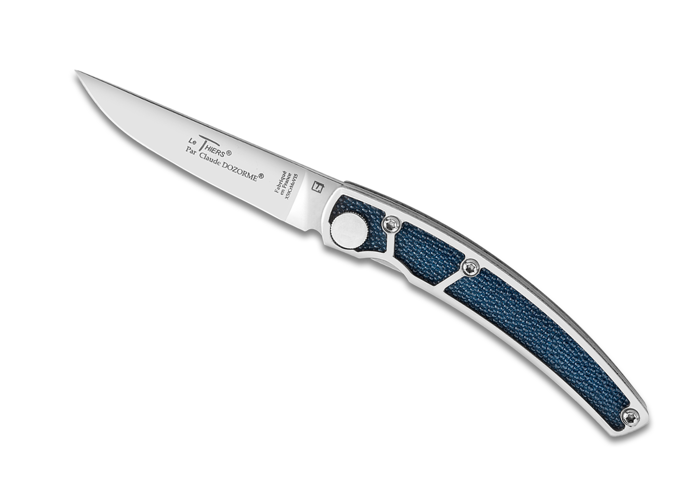 Liner Le Thiers® Habillé - Couteau lame noire