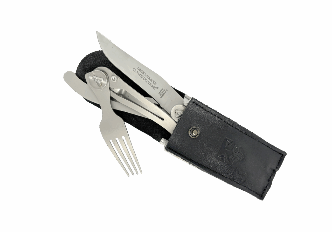 Set Laguiole - Set Laguiole<br/>(couteau Liner et fourchette)