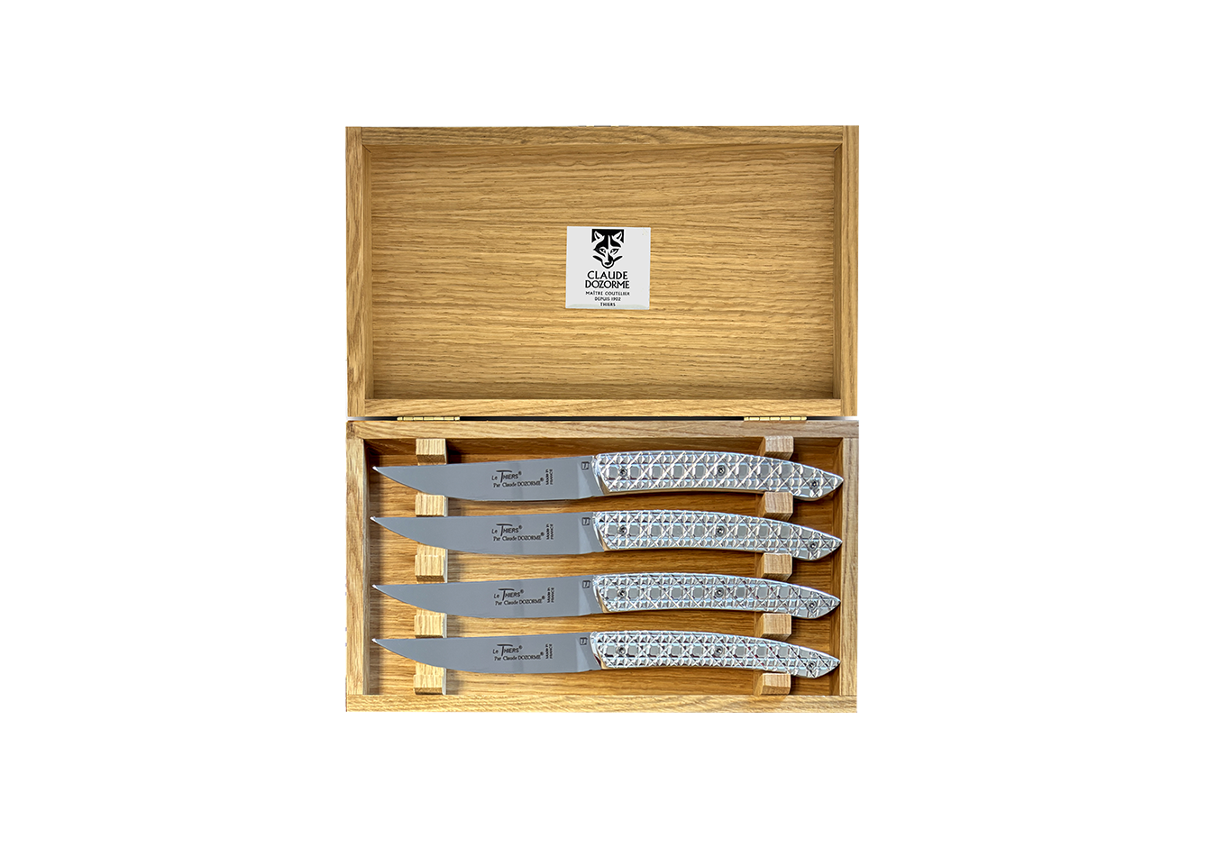 Le Thiers® Shadow - Coffret 4 couteaux