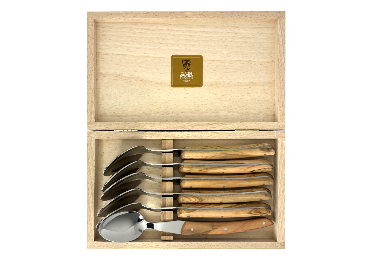 Le Thiers® Shadow - Coffret 6 cuillères à soupe