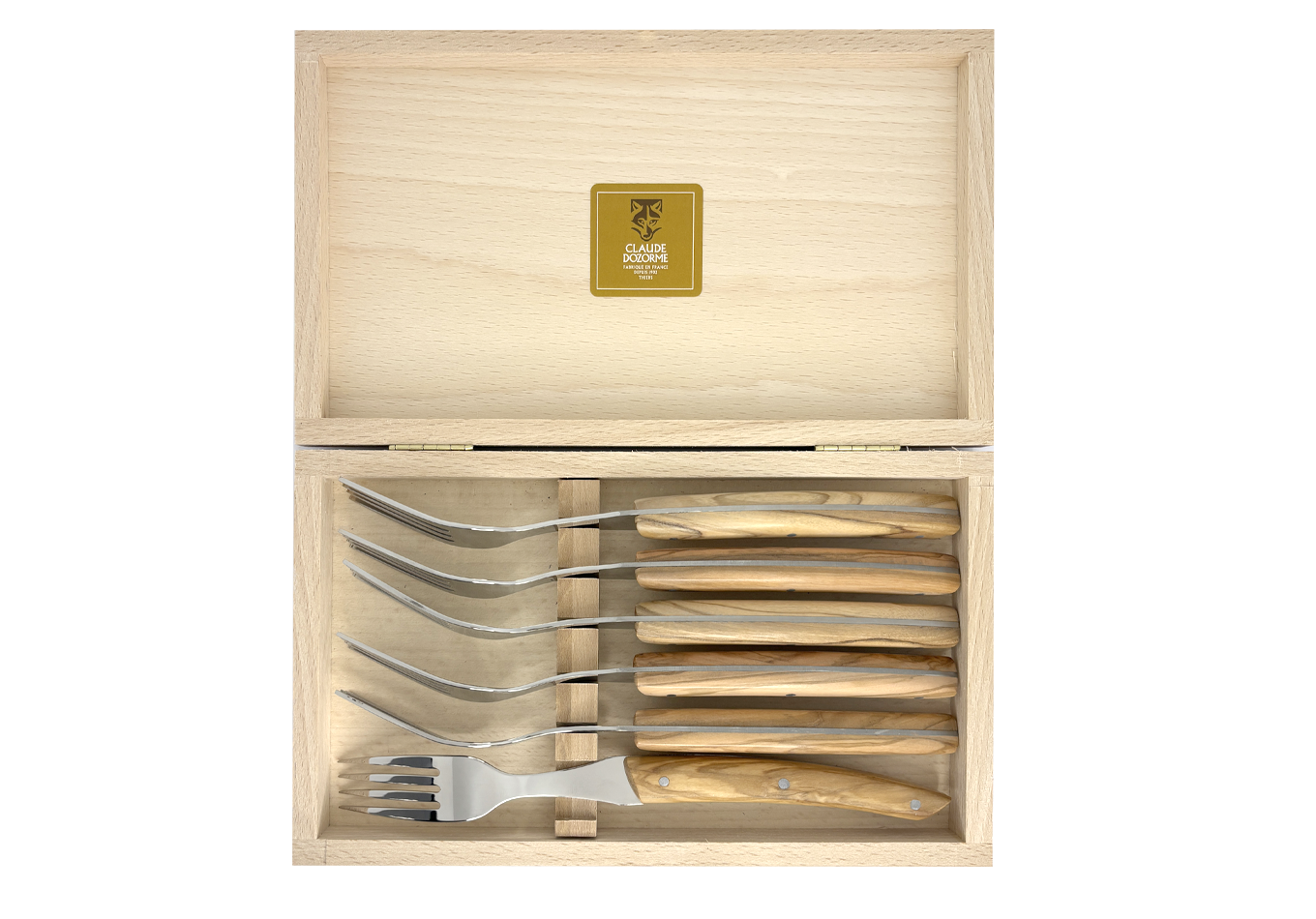 Navette Fr. GROSLIERE - Coffret 6 fourchettes