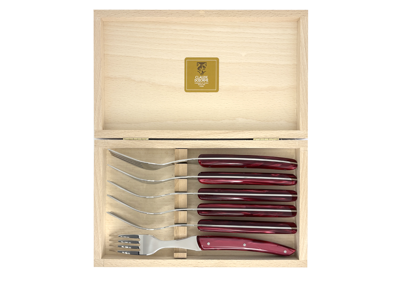 Fromage et beurre - Coffret 6 fourchettes