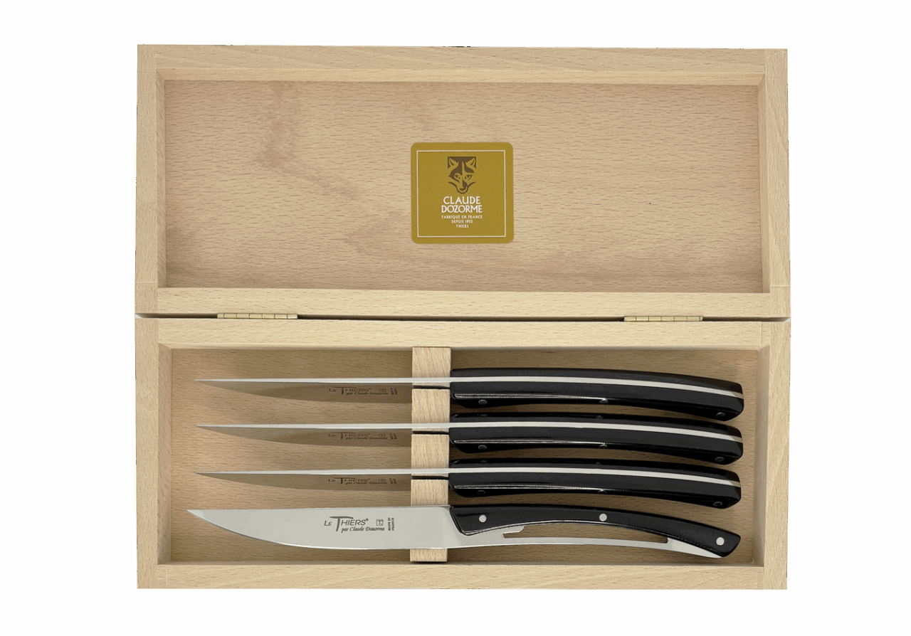 Le Thiers® Liner de Table - Coffret 4 couteaux