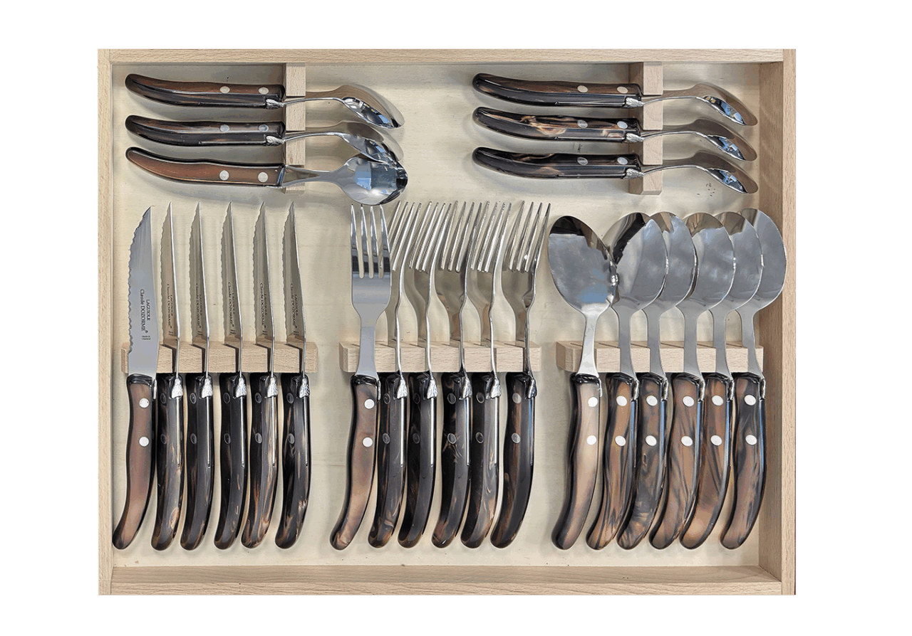 À Table - Coffret Ménagère 24 pièces