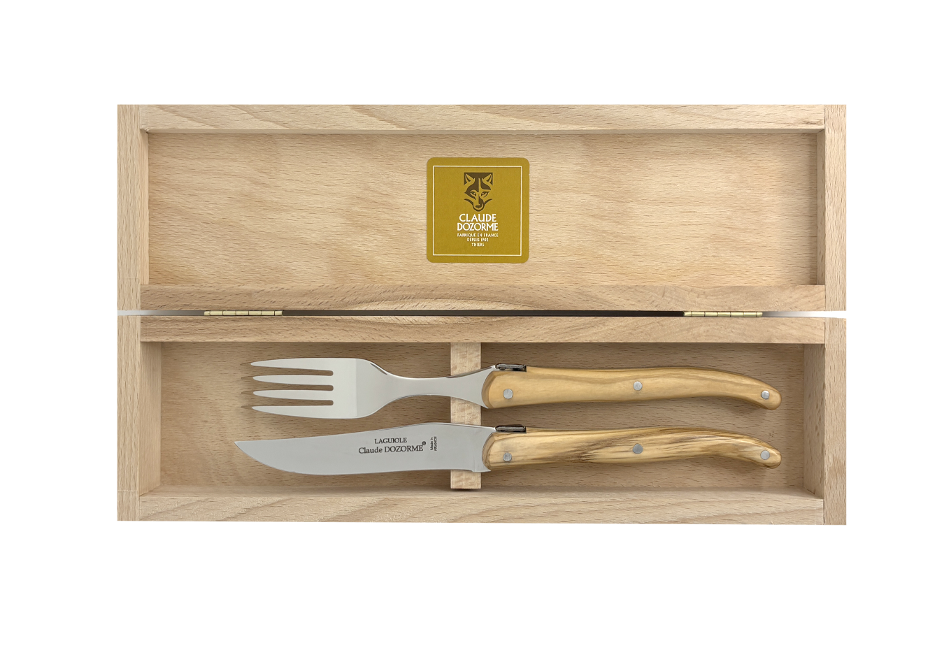 À Table - Coffret 2 pièces (1 couteau et 1 fourchette)