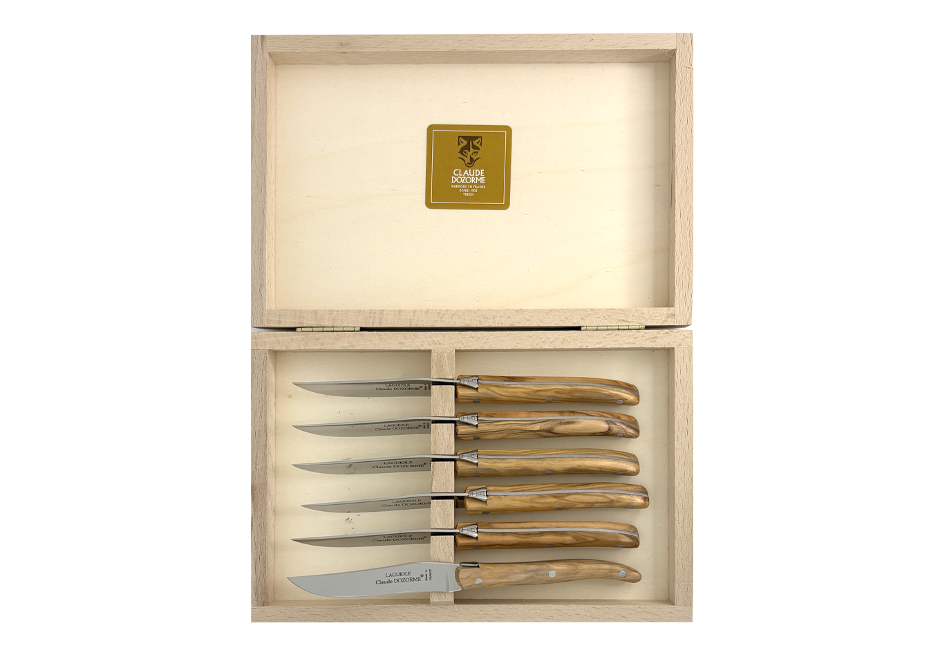 À Table - Coffret 6 couteaux à dessert