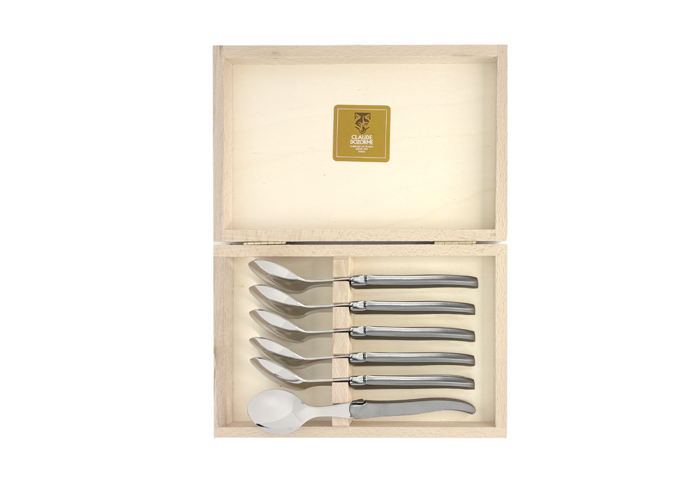 Fromage et beurre - Coffret 6 cuillères à café