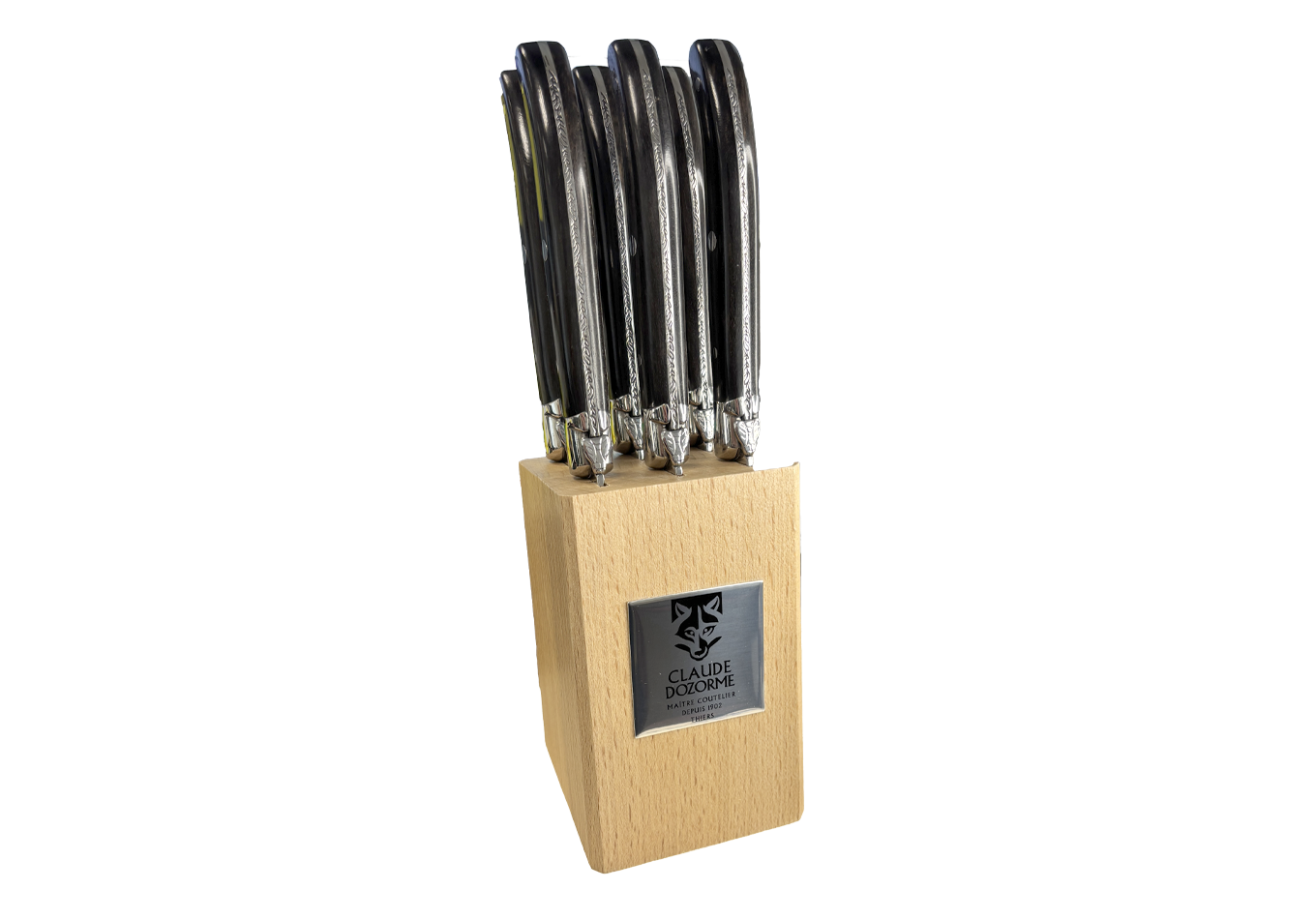 Fromage et beurre - Bloc 6 couteaux