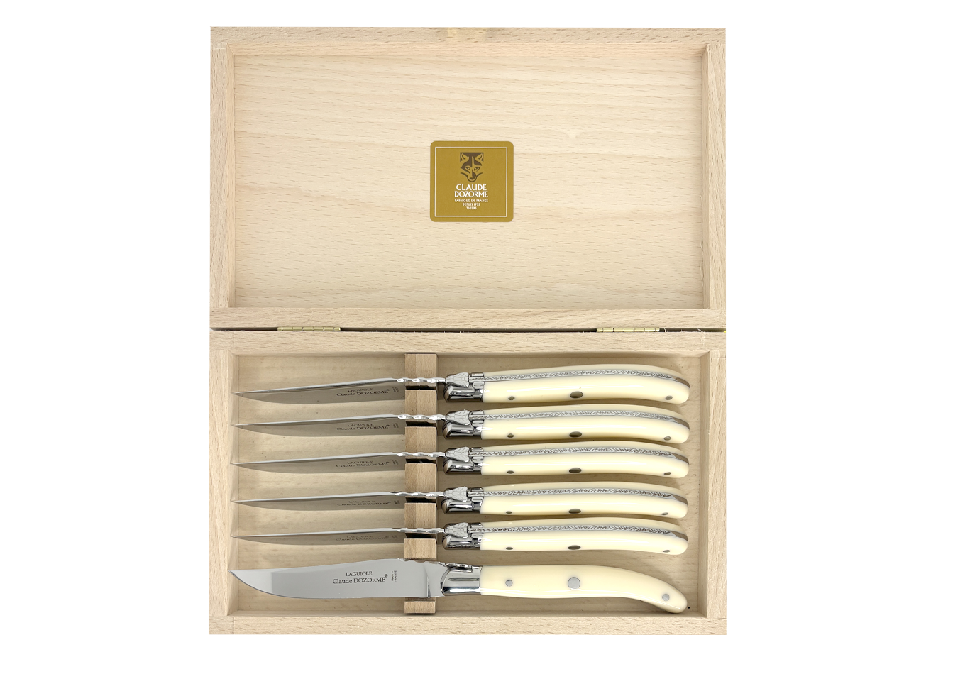 Coffret 6 couteaux