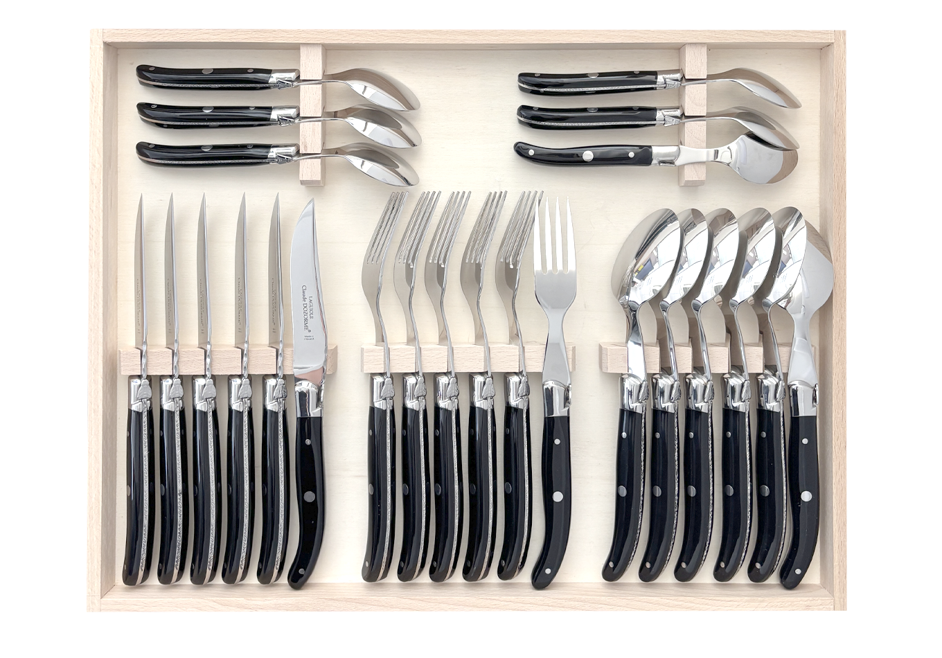 Fromage et beurre - Coffret Ménagère 24 pièces